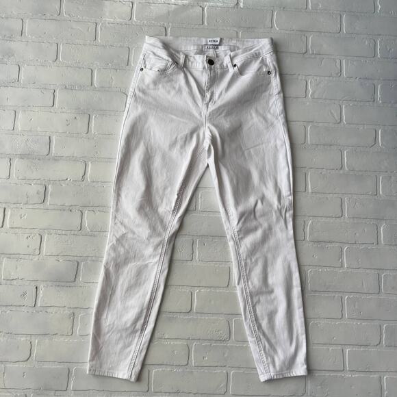 Revolve Pistola Women's White Stretch Skinny Jeggings Denim Jeans -sz 29 - Picture 1 of 6